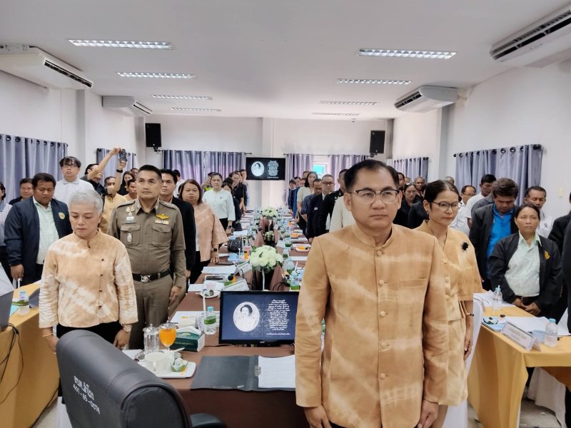 ประชุมหัวหน้าส่วนราชการ ประจำอำเภอ หัวหน้าหน่วยงานรัฐวิสาหกิจ ผู้บริหารสถานศึกษา ผู้บริหารองค์กรปกครองส่วนท้องถิ่น และผู้นำท้องที่สัญจร ครั้งที่ 6 ประจำเดือน มิถุนายน 2569